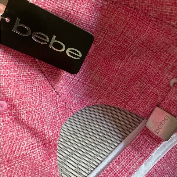 NWT Bebe OS Rhinestone logo cap - Picture 4 of 4